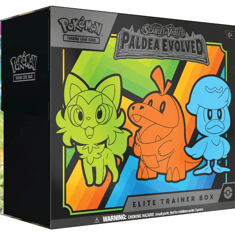 Pokémon Scarlet & Violet Paldea Evolved ETB